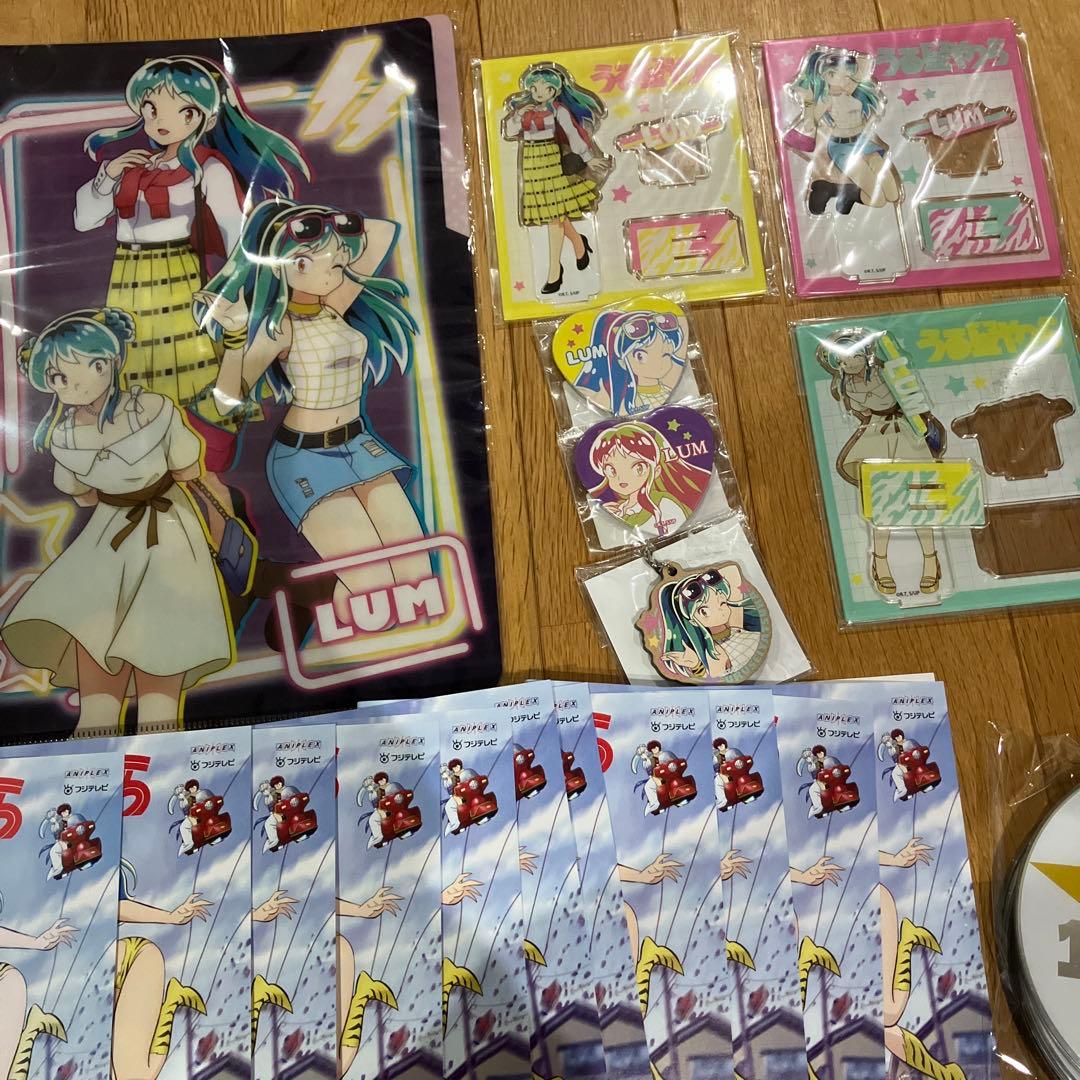 うる星やつら DVD 全11巻＋OVA全2巻＋クリアファイル、アクリルスタンド