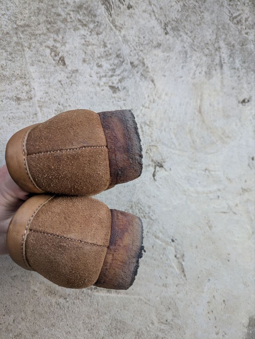 Clarks ブラウン スエード モカシン