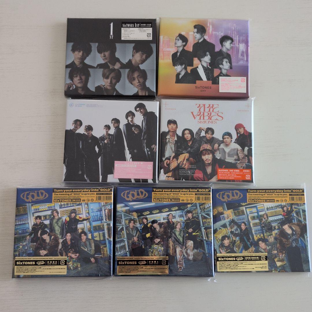 SixTONES CD（シングル、アルバム） まとめ売り　特典付き　美品　値下げ
