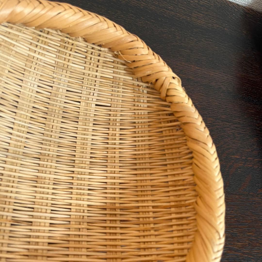 ざる　かご　竹細工　すずたけ　小屋名しょうけ