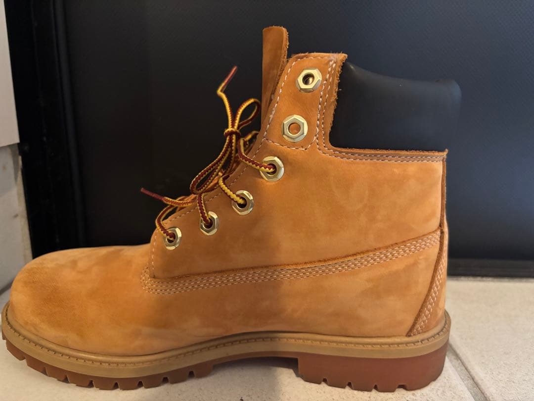Timberland 6インチ ブーツ24cm キーホルダー付 美品