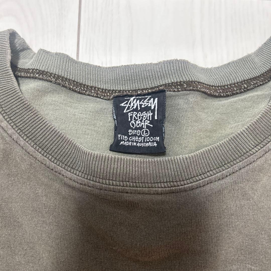 STUSSY 90s 黒タグtシャツ