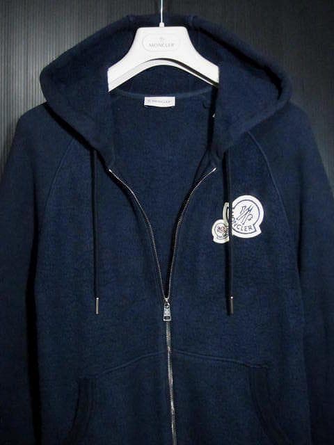 モンクレール ジャンパー ブルゾン ボア フリースジャケット ダブルロゴ 超美品