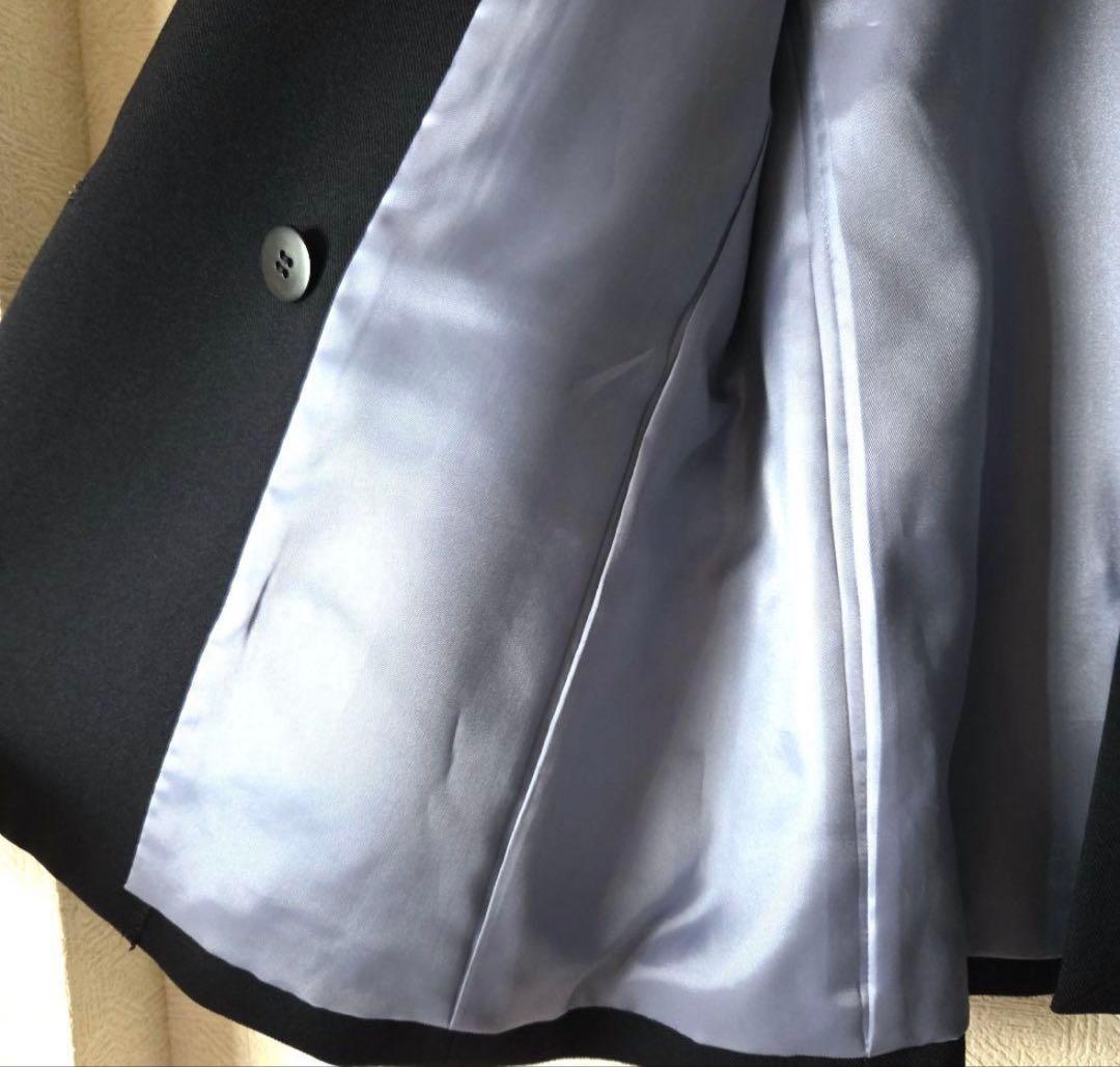 【美品】NOLLEY'S ノーリーズソフィーダブルブレストジャケット 紺ブレ