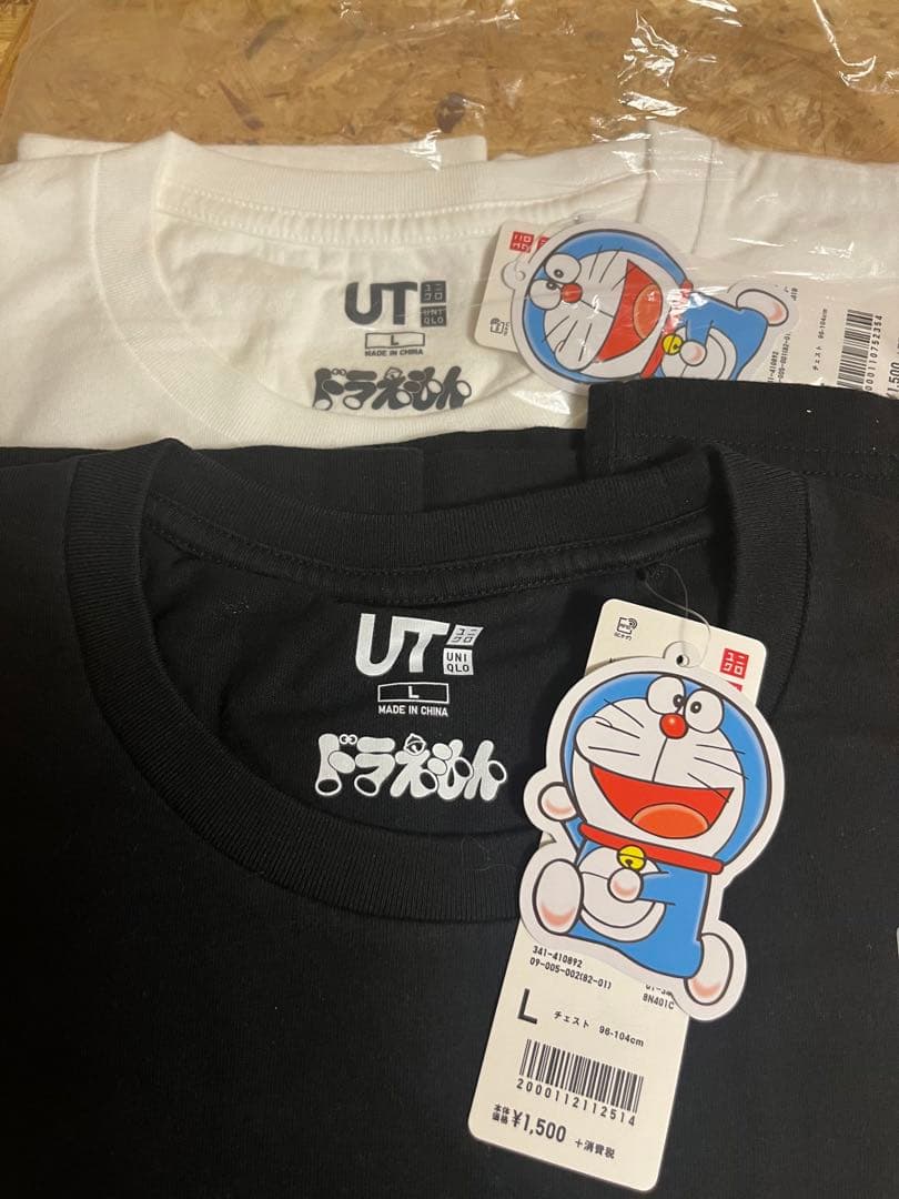 ユニクロ　ドラえもん　コラボ　UT ２枚セット　L 未使用