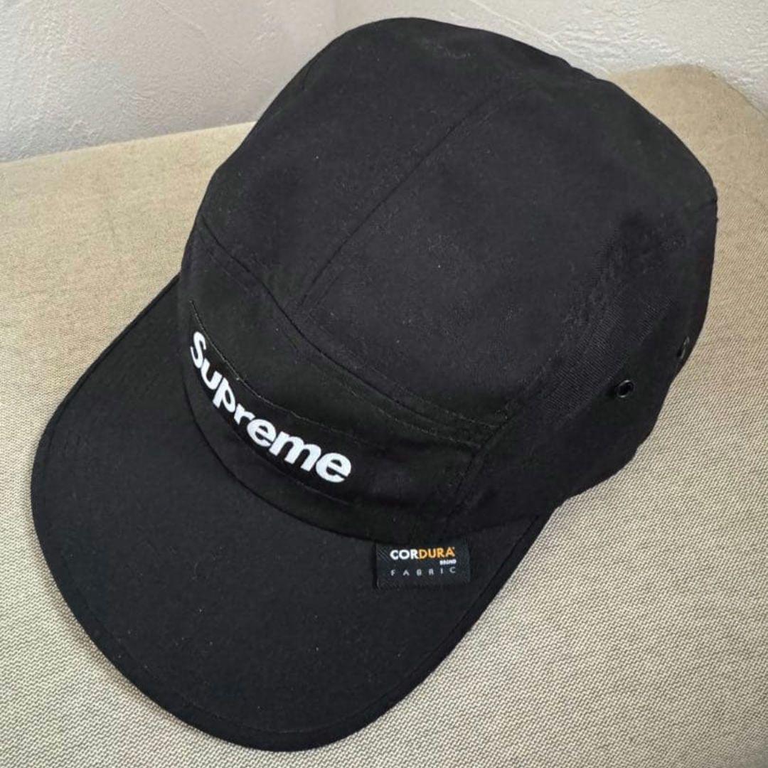SUPREME 18SS CORDURA Camp Cap ブラック 美品