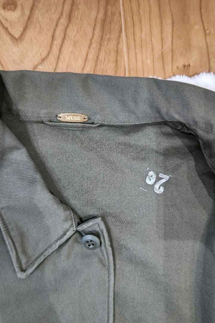 ドゥーズィエムクラス　military シャツジャケット