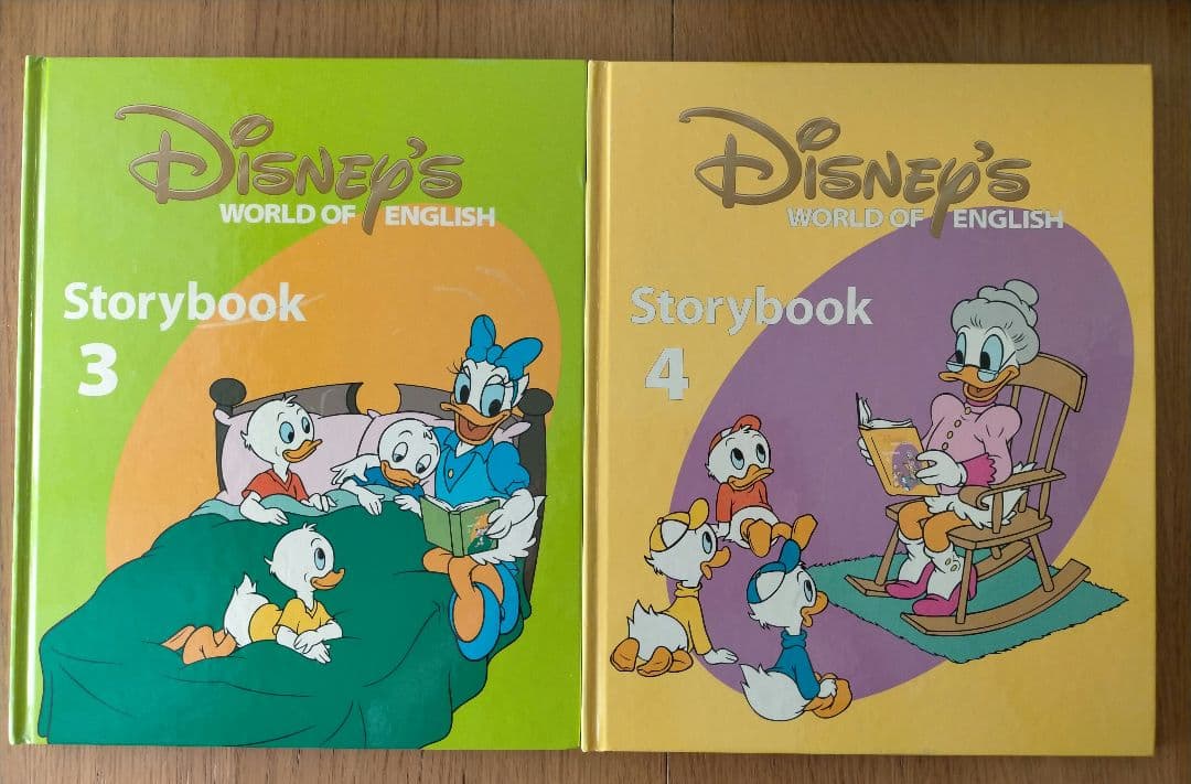 DWE Storybook 4冊＋CD 4枚