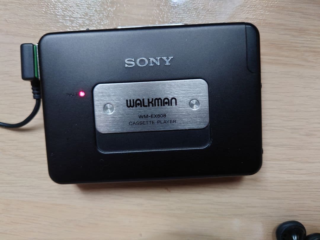 SONY WM-EX808 カセットプレーヤー ウォークマン 通電確認済み