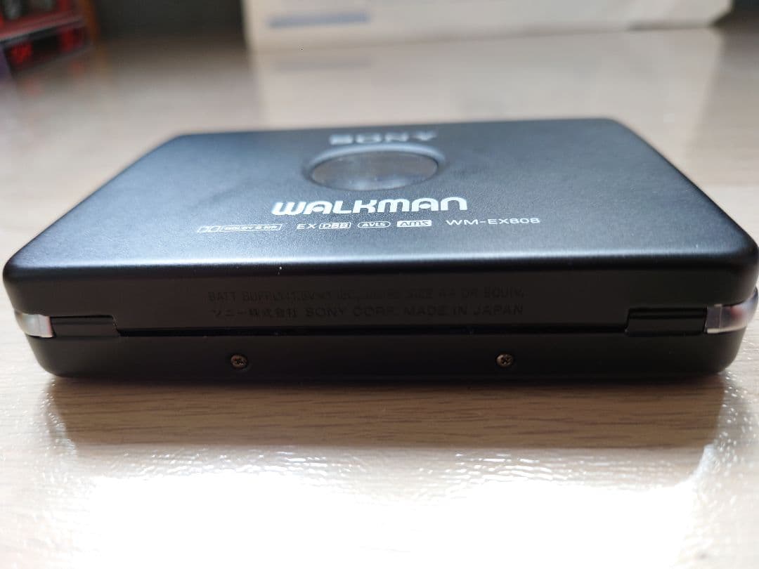 SONY WM-EX808 カセットプレーヤー ウォークマン 通電確認済み