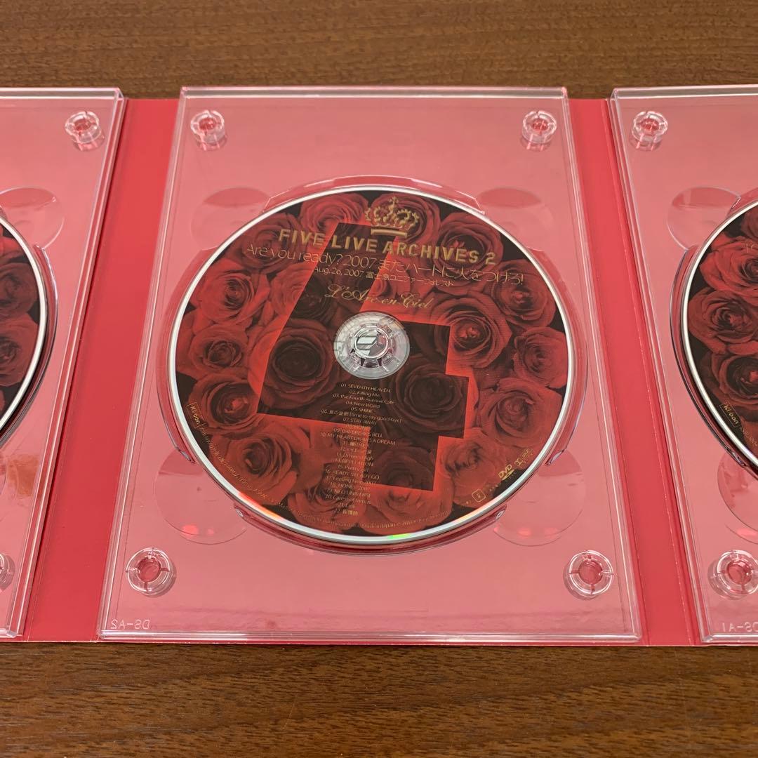 ❶　ラルクアンシエル　FIVE LIVE ARCHIVES 2 完全生産限定盤