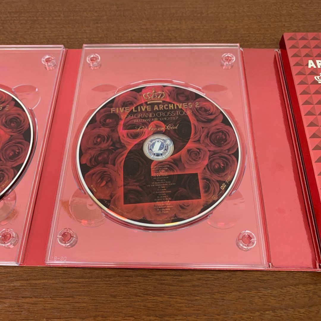 ❶　ラルクアンシエル　FIVE LIVE ARCHIVES 2 完全生産限定盤