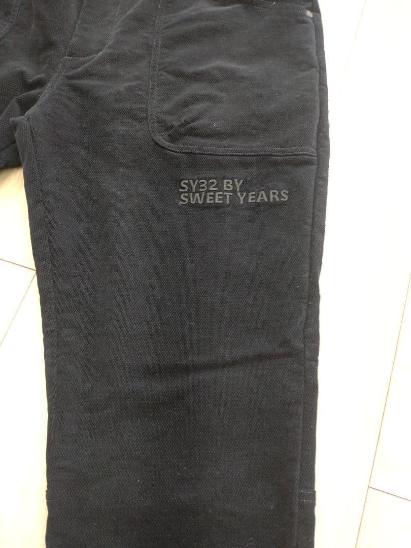 超美品！SY32 by SWEET YEARS コーデュロイパンツ L ブラック