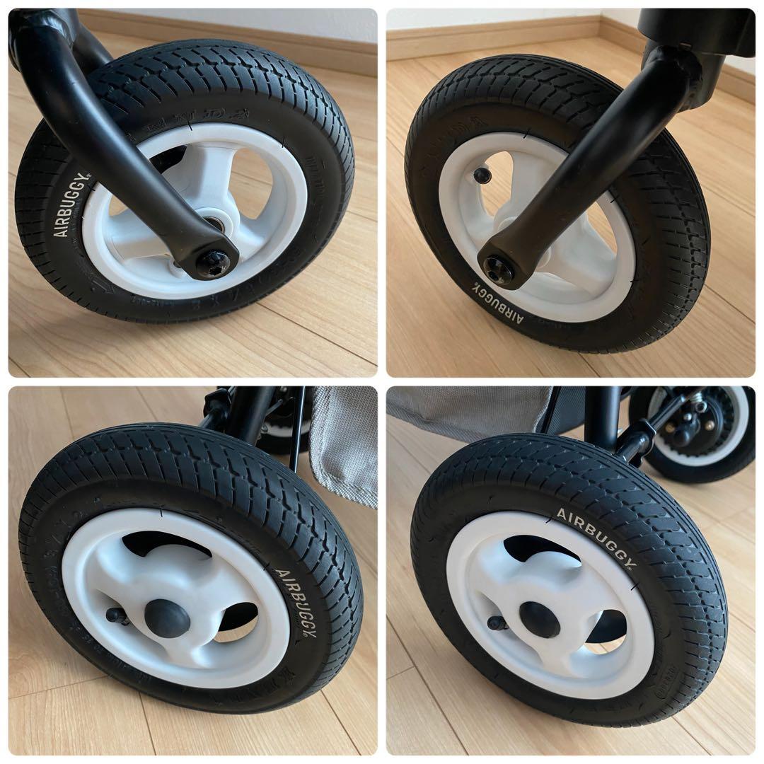 【美品】エアバギー ブラック AIRBUGGY フレームのみ　ペットカートにも