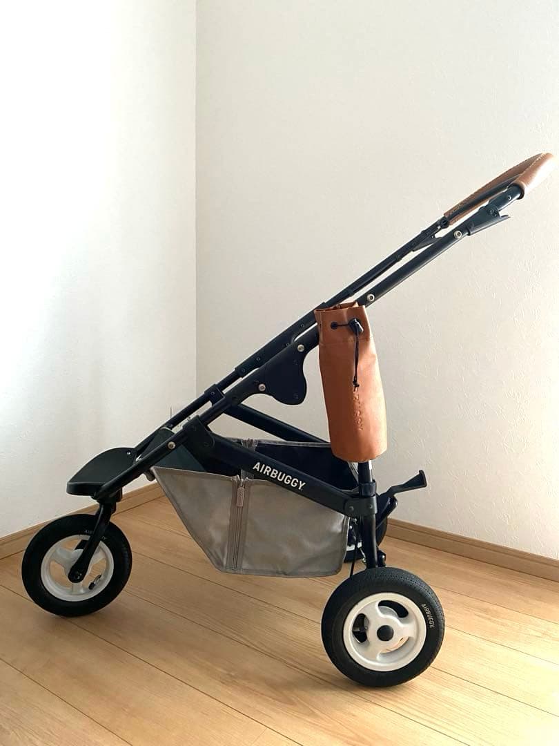 【美品】エアバギー ブラック AIRBUGGY フレームのみ　ペットカートにも