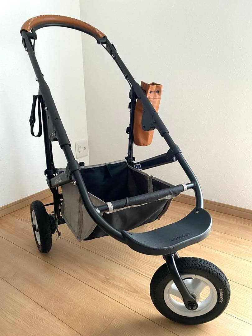 【美品】エアバギー ブラック AIRBUGGY フレームのみ　ペットカートにも
