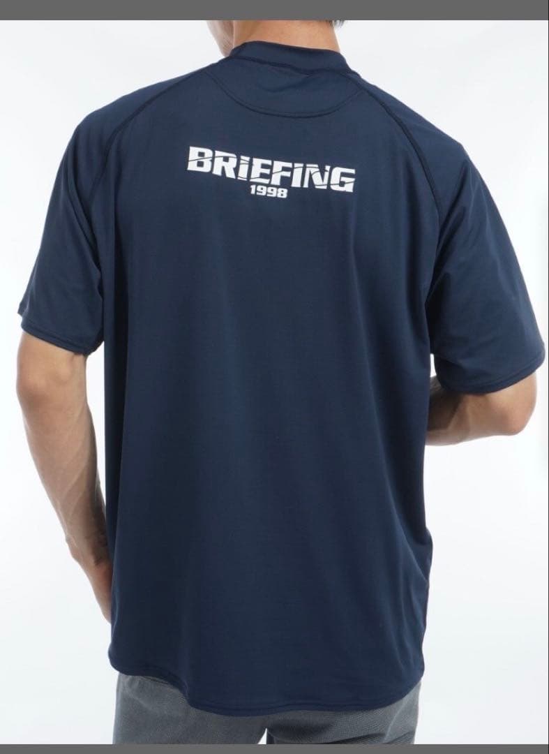 BRIEFING ブリーフィング　モックネックシャツ