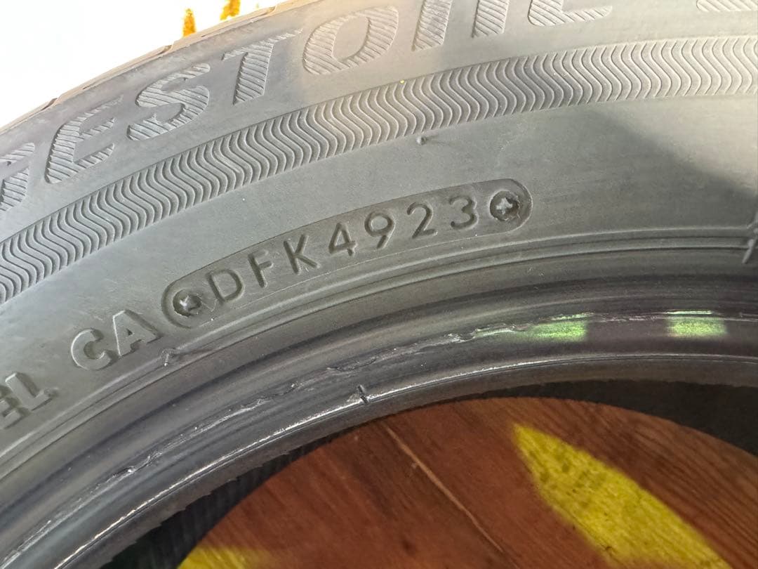 185/60R15 ブリヂストン EP150 夏タイヤ4本バリ溝！