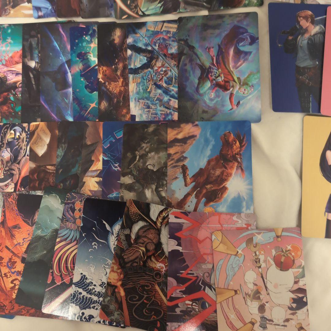 フ*ン様 MTG FF セフィロス クラウド アートカード コンプリートセット