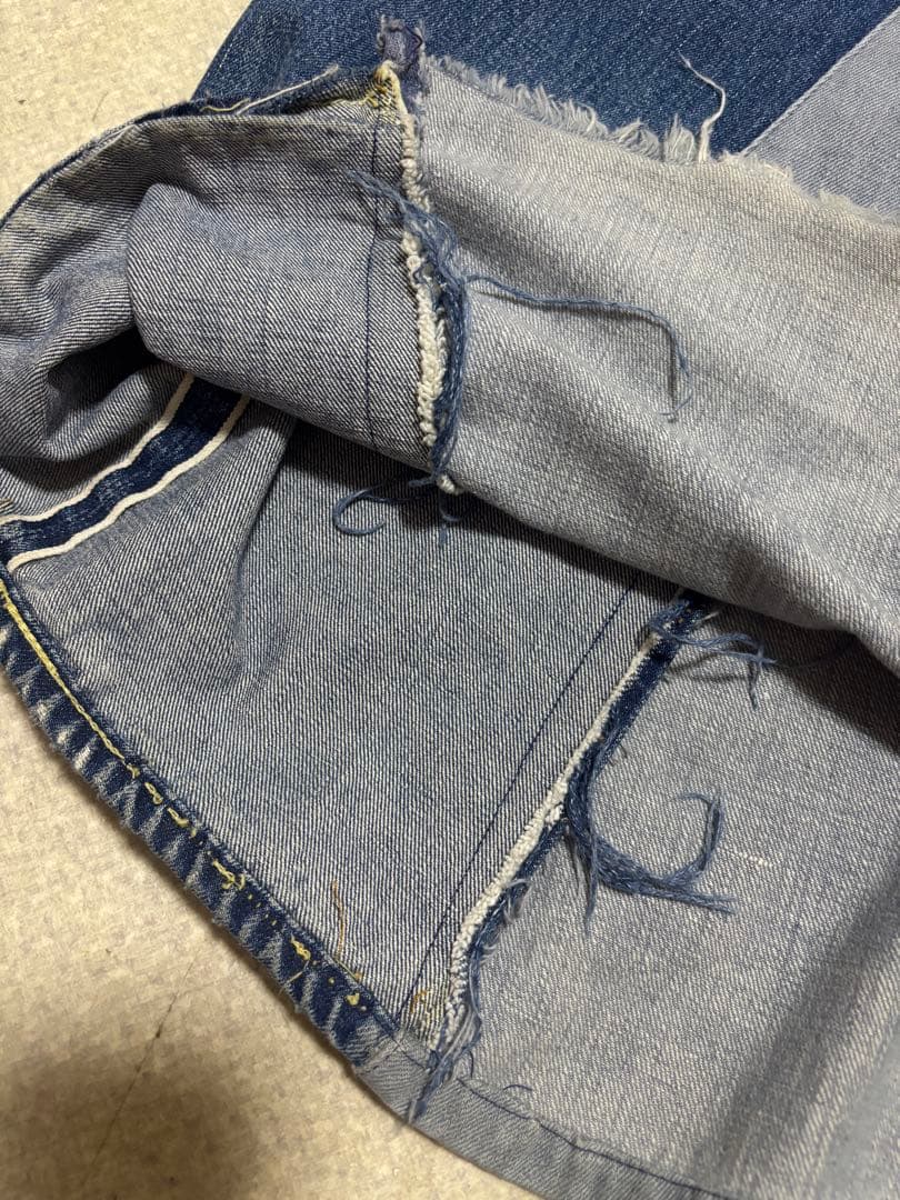 【希少】 Levi’s 501 60’sリメイクデニムスカート ビッグE