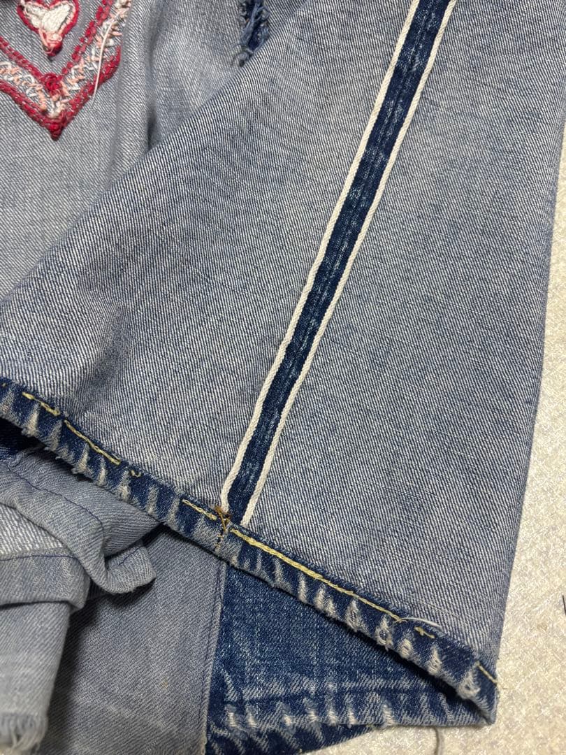 【希少】 Levi’s 501 60’sリメイクデニムスカート ビッグE