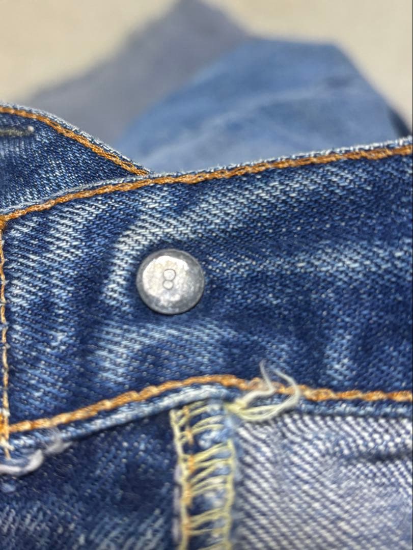 【希少】 Levi’s 501 60’sリメイクデニムスカート ビッグE