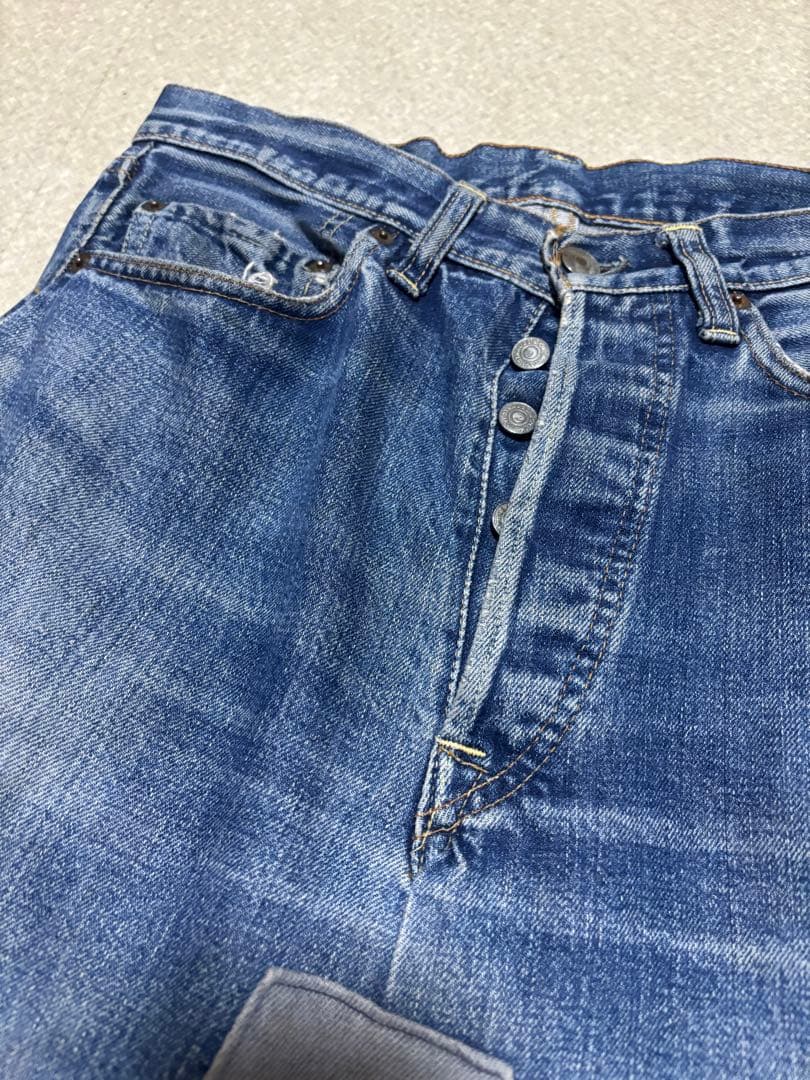 【希少】 Levi’s 501 60’sリメイクデニムスカート ビッグE