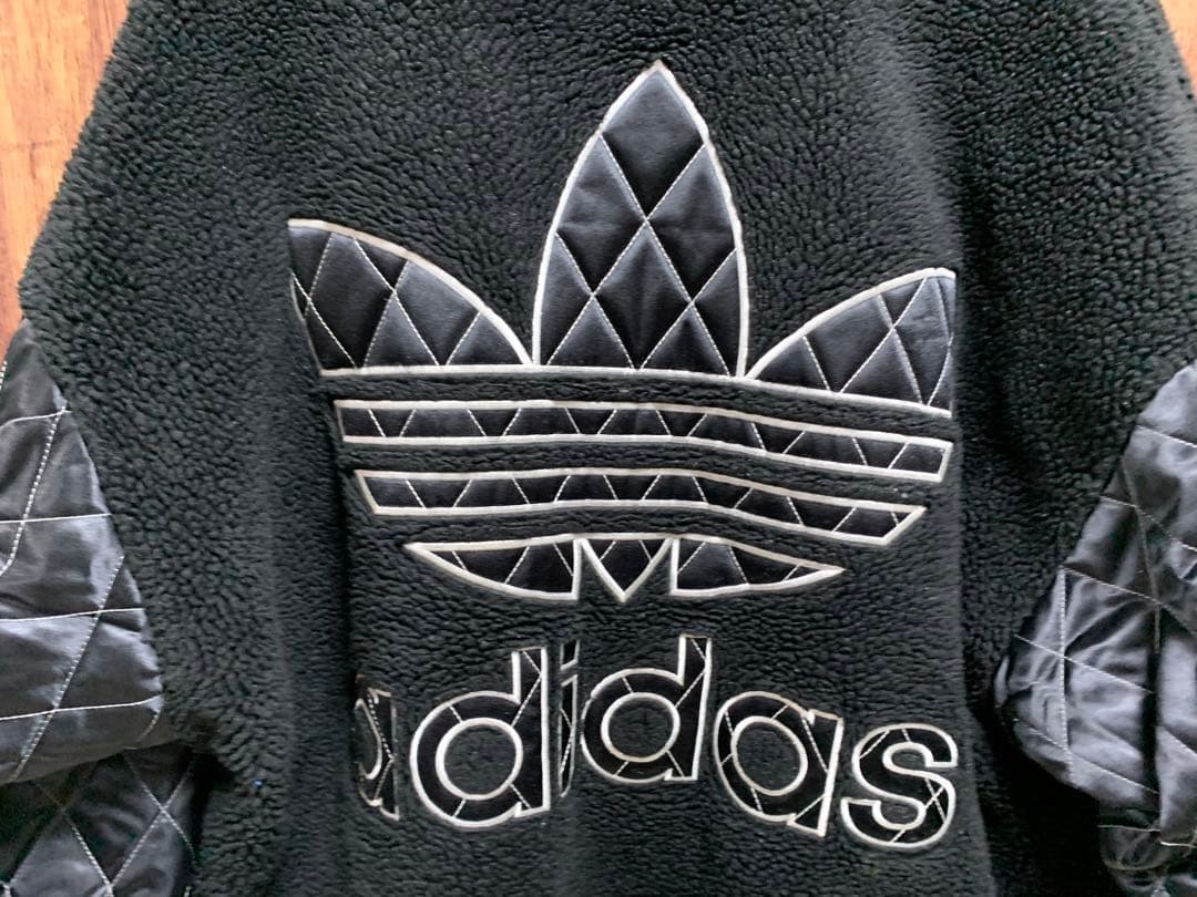 ⭐️ノリマール 様⭐️90s adidas デサント製 ボアキルティング ブルゾン