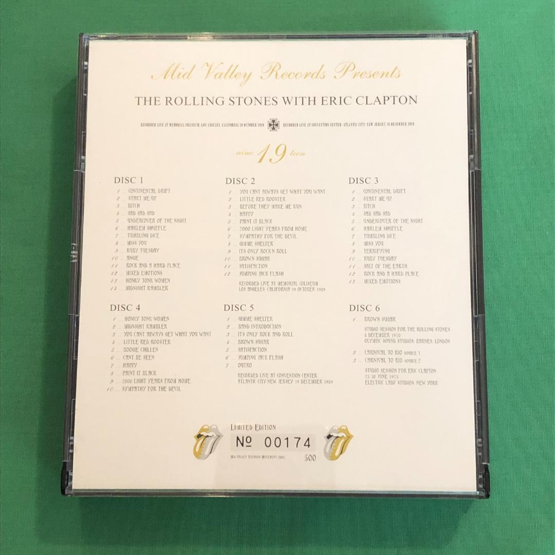 洋楽 6CD Rolling Stones with Eric Clapton