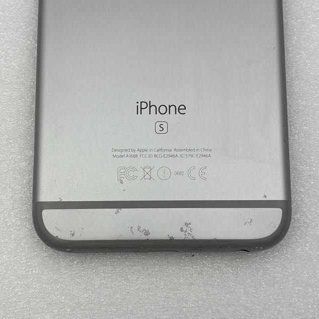 【良品】iPhone6S 128GB シルバー バッテリー最大容量88％