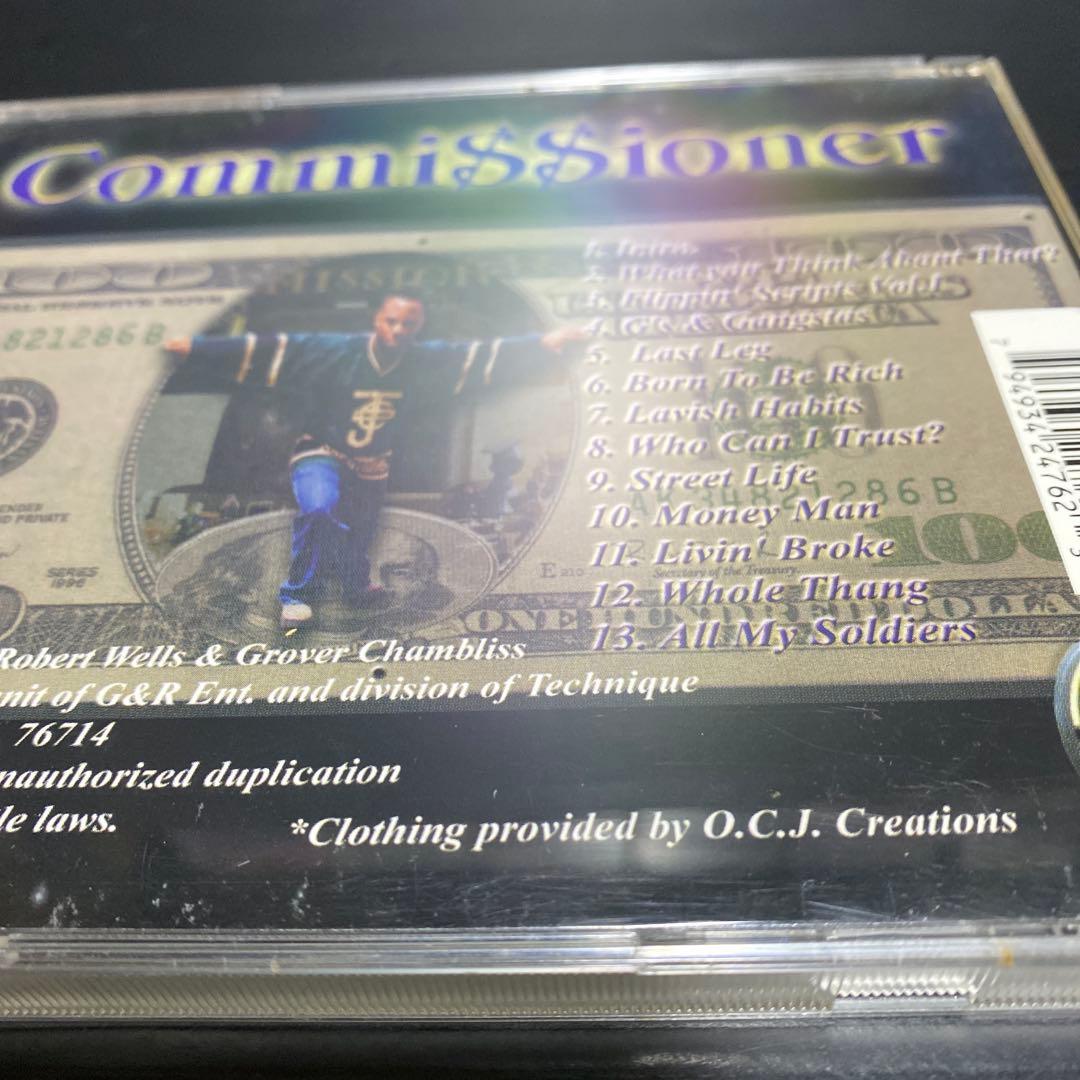 洋楽 COMMISSIONER/BORN TONE BE RICH/G-RAP