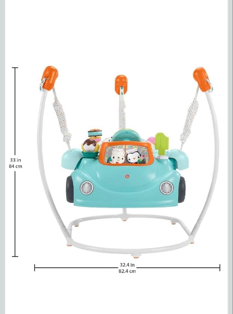 fisher-price スィーツ　ジャンパルー　車型 HDY19-9866