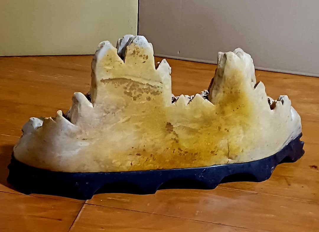 寿山石 山水風景彫刻 特大 高さ26cm 巾52.5cm 重量10kg 天然石
