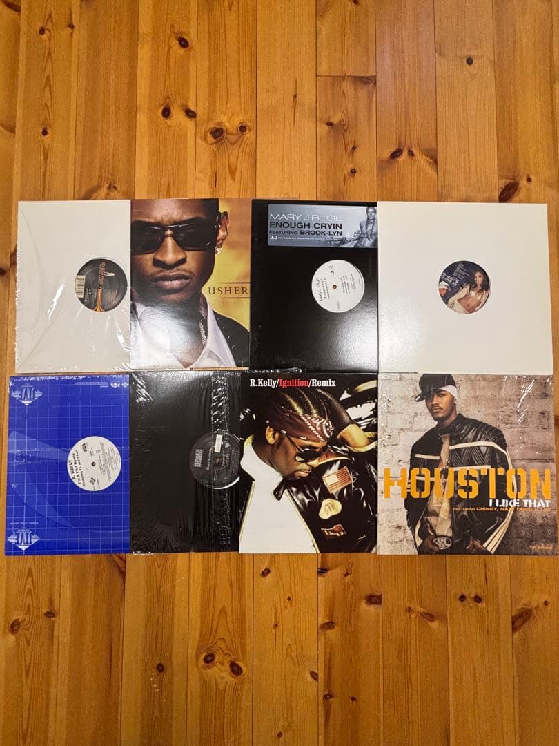12インチ洋楽レコードまとめ売り！ヒップホップ☆R&B☆６５枚