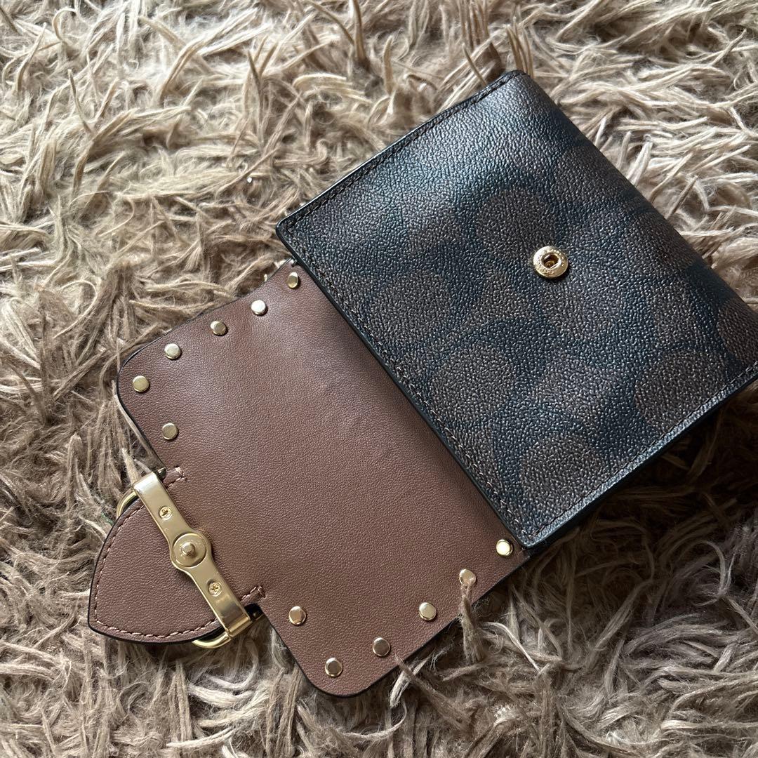 Coach コーチ Small Morgan Wallet 二つ折り財布