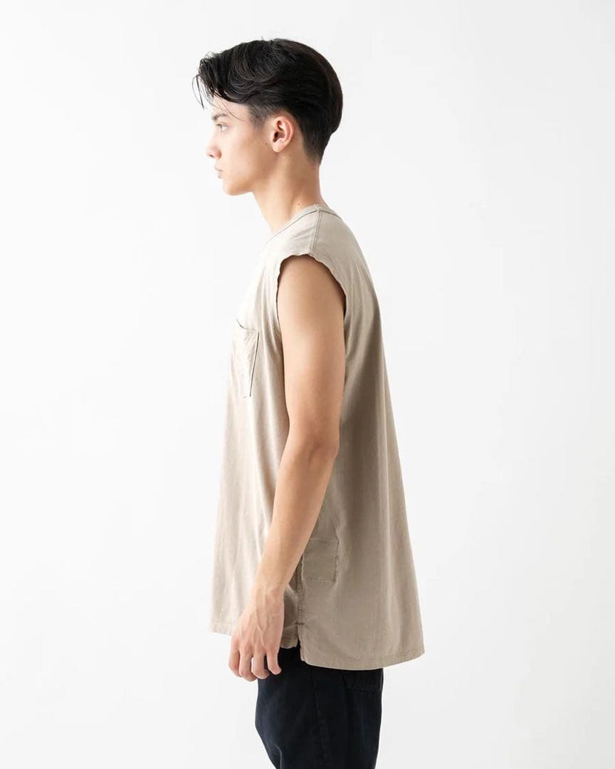 トップス nonnative DWELLER N/S TEE COTTON SAND
