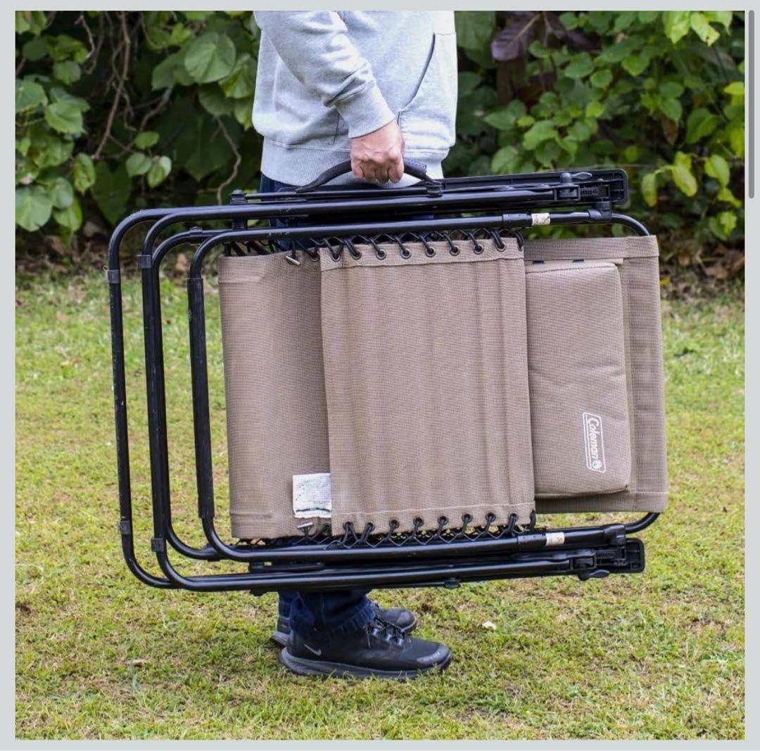 Coleman アウトドアチェア ベージュ インフィニティチェア