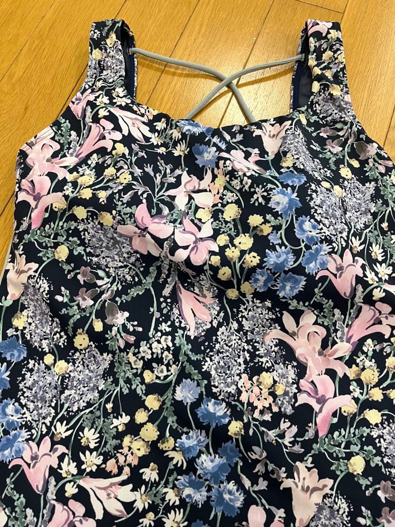 チャコット カップ付き タンクトップ M ヨガウェア トップス ダンス　M