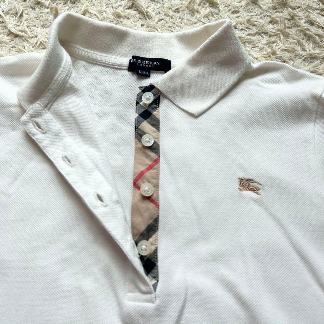 2枚セット極美品✨️BURBERRY ノバチェックホースロゴ ポロシャツ 160