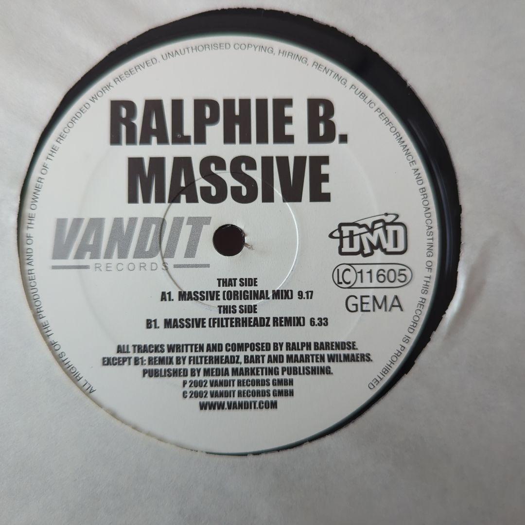 ralphie B./massive 2枚組