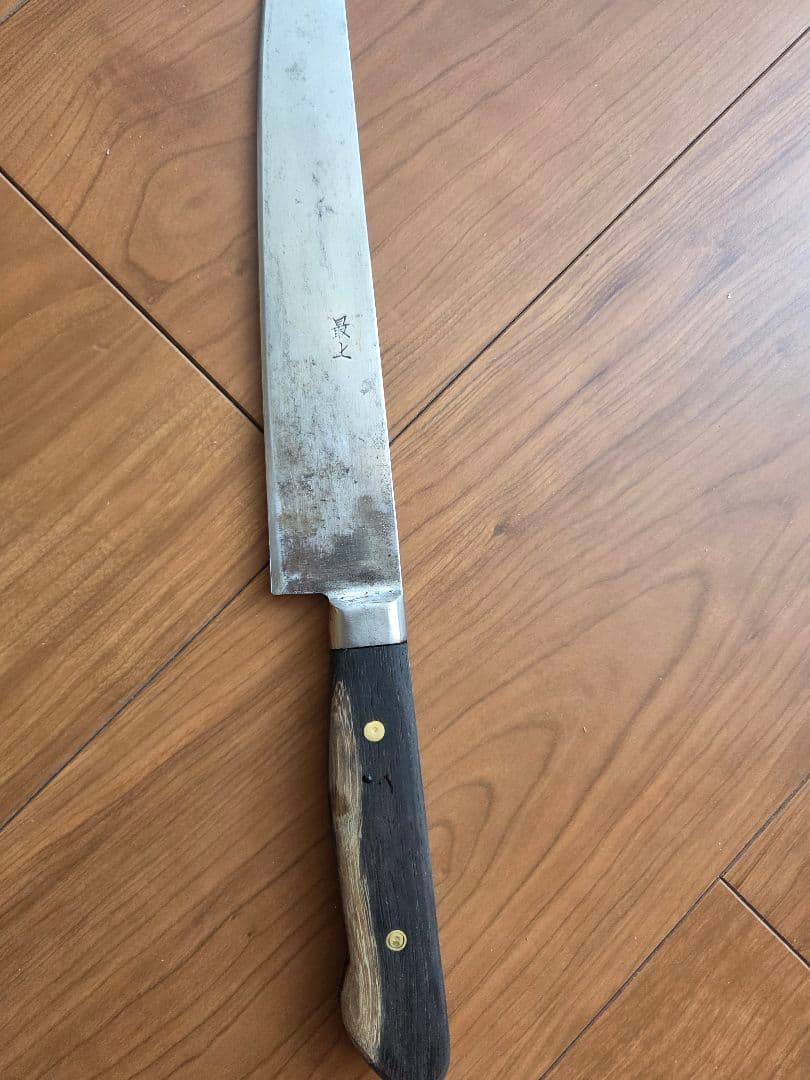 正本　総本店　牛刀 木製ハンドル 約30cm　包丁