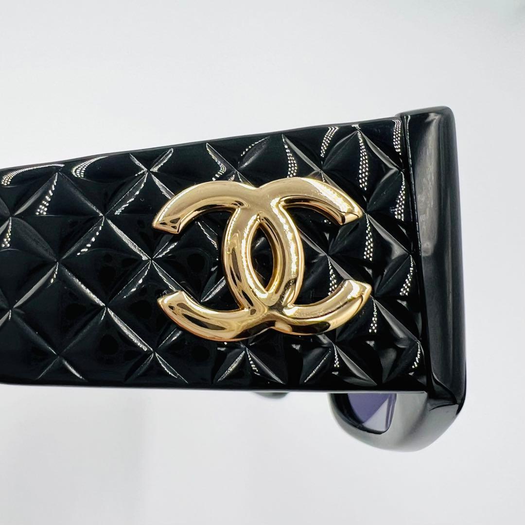 【極美品】CHANEL シャネル　ココマーク　マトラッセ　サングラス