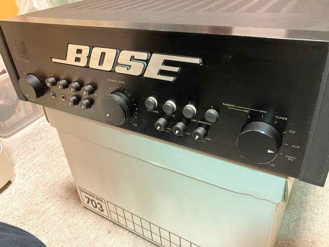 BOSE 4702-Ⅱ プリメインアンプ　4ch