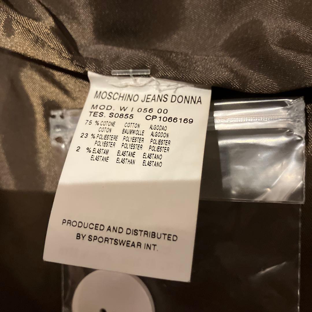未使用タグ付　MOSCHINO jeansイタリア製　花柄　総柄　ジャケット　M