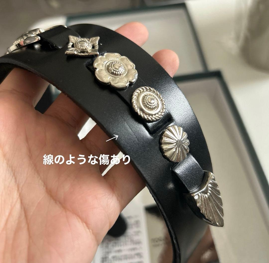 TOGA Leather headband 2 カチューシャ