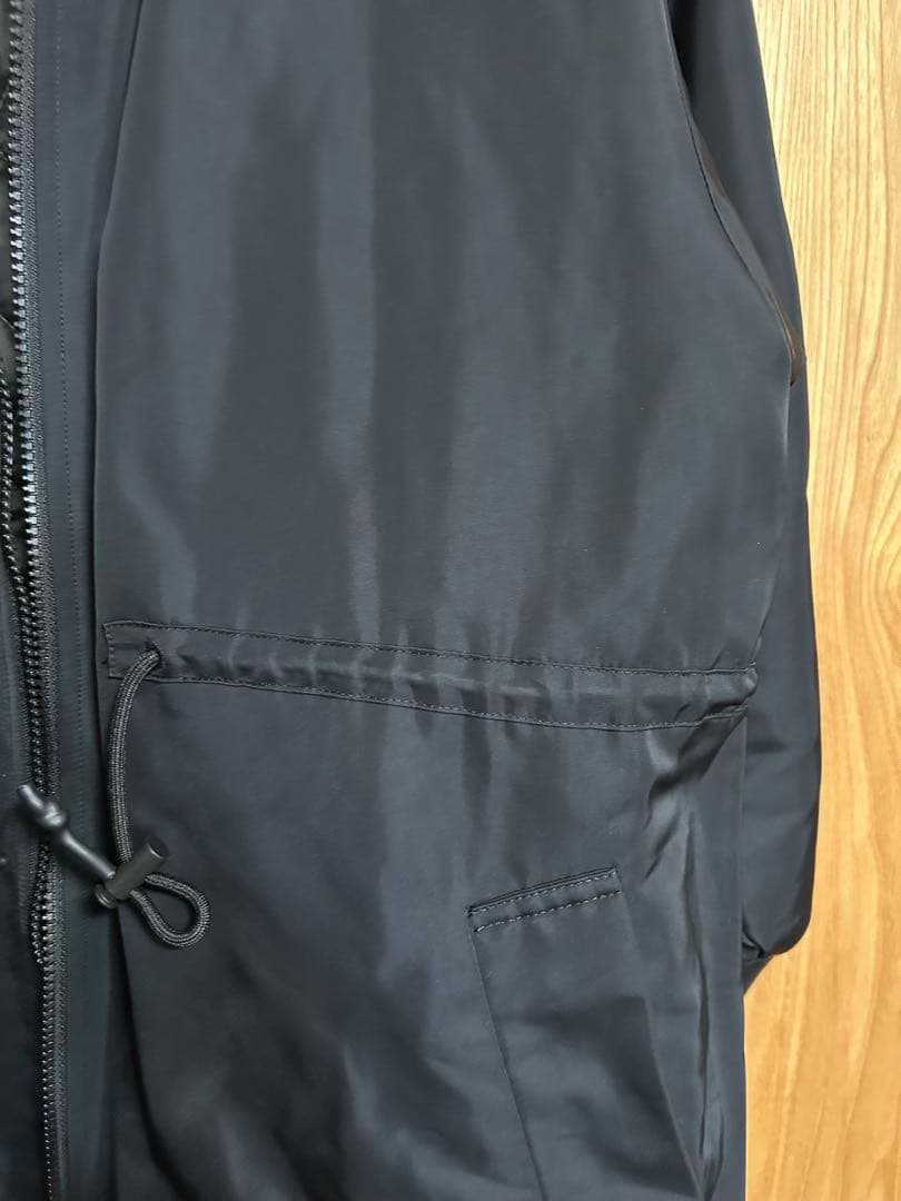 ブラックモッズコート イアパピヨネ　SUMi STYLE