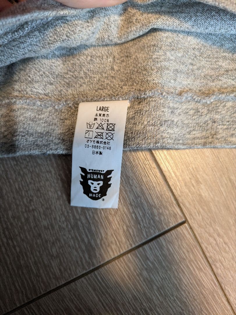ヒューマンメイド Tシャツ ポケット付き L