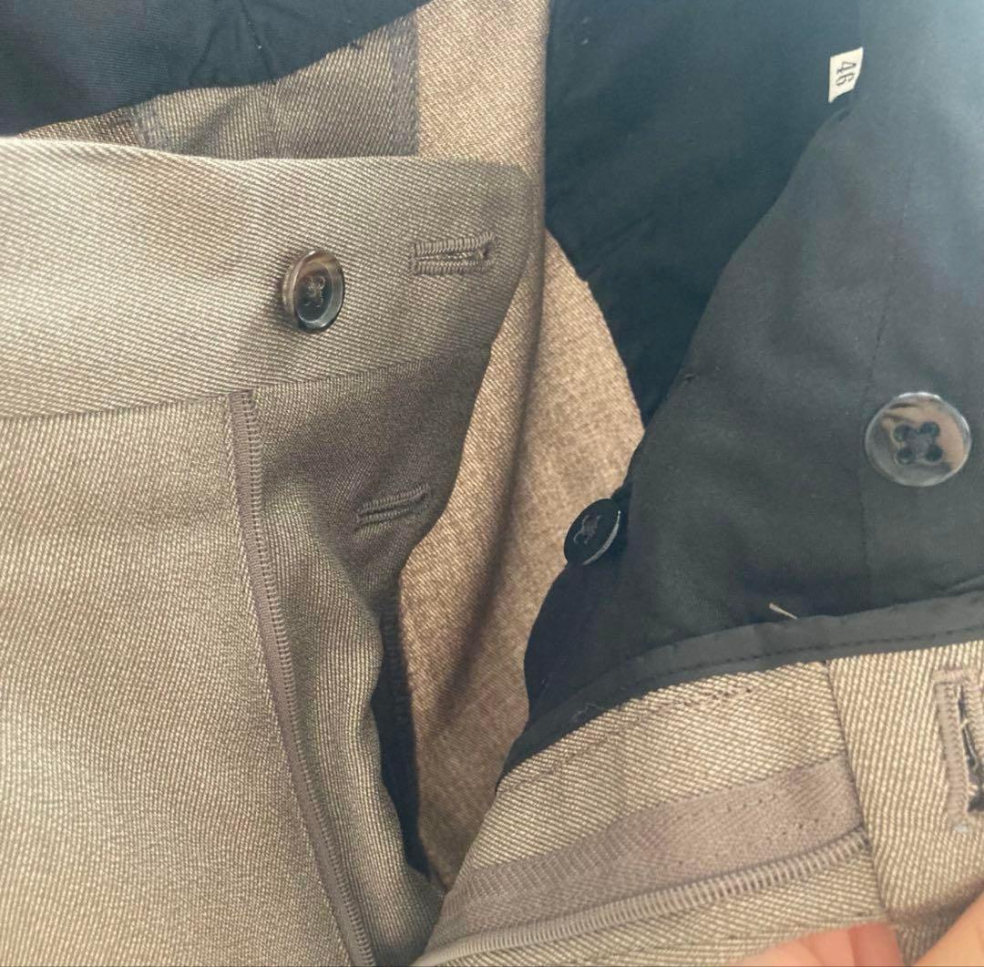 RING JACKET ３ピーススーツ　リングヂャケット　46 ベージュ