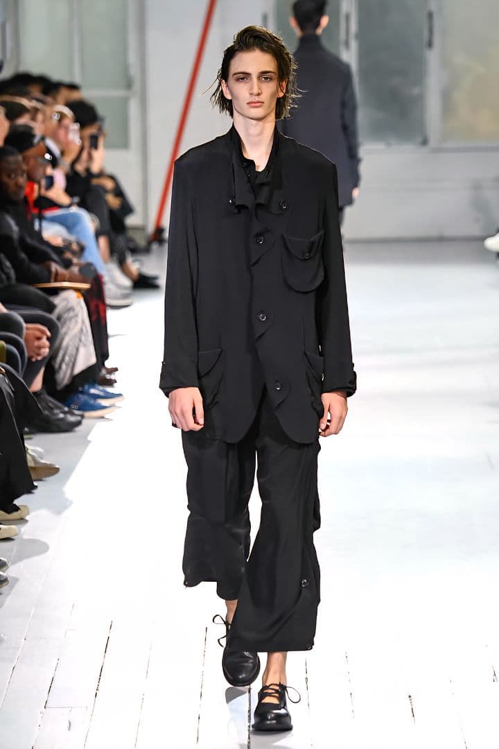 Yohji Yamamoto POUR HOMME 角フラップジャケット