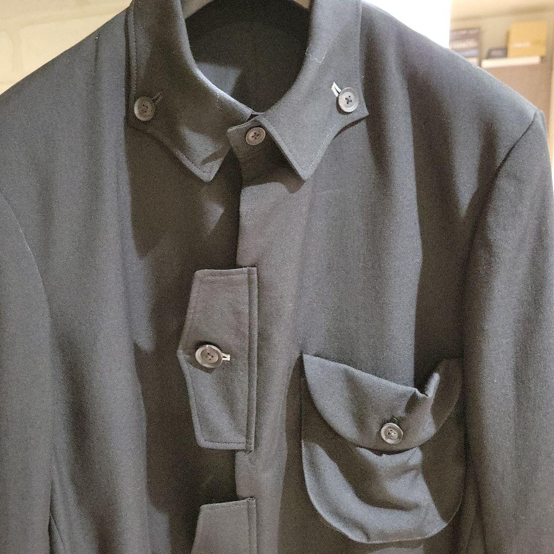 Yohji Yamamoto POUR HOMME 角フラップジャケット